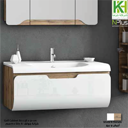 Show details for white & Dorado Golf 80 CM Cabinet Picture of white & Dorado Golf 80 CM Cabinet